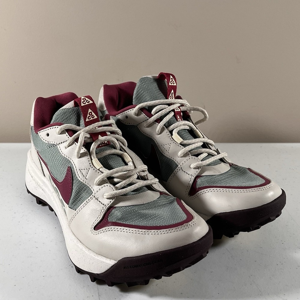 Nike ACG Lowcate Mica Green Rosewood Sneakers DX2256-300 Men's 5.5